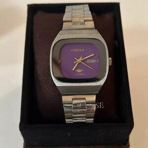 Vtg CITIZEN Watch Co. EAGLE 21 JEWELS Date Water Resistant JAPAN GN-4-S 71-1691